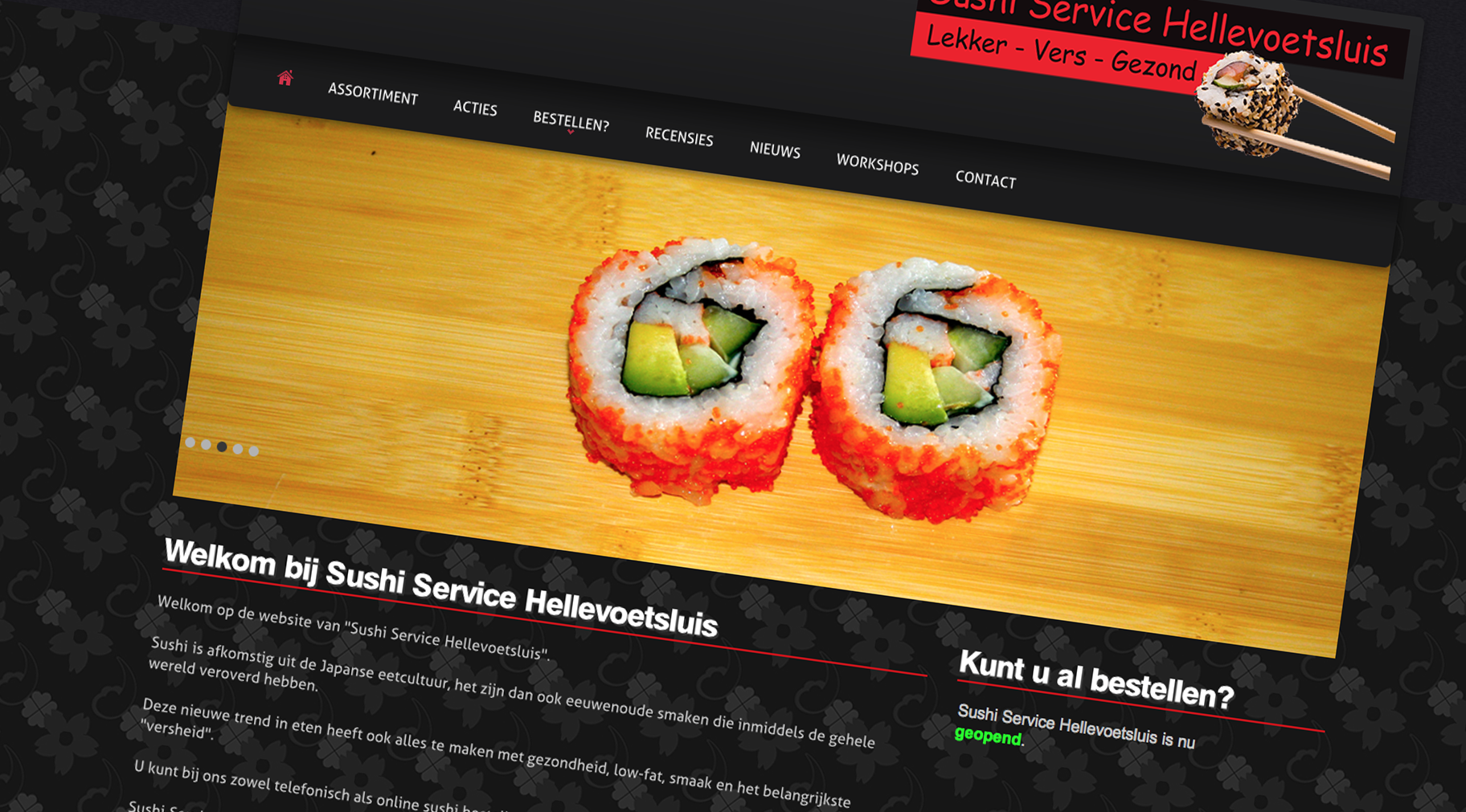 Designing Is Art - Sushi Service Hellevoetsluis